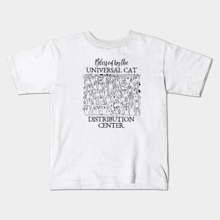 Universal Cat Distribution Center Kids T-Shirt